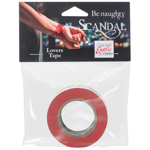 Tenká červená páska na bondage Lovers Tape - SCANDAL