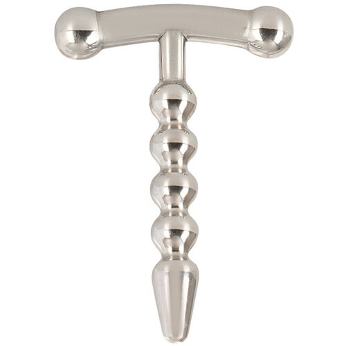 Kovový kuličkový penis plug ve tvaru kotvy Anchor Small, 8 mm