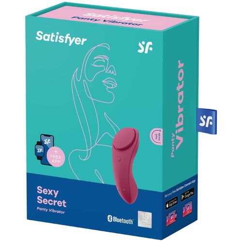 Vibrátor do kalhotek Sexy Secret - Satisfyer