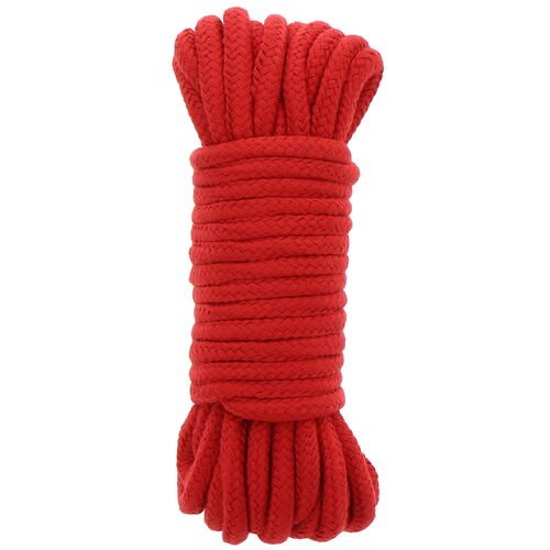 Červené bondage lano (10 m) - Hidden Desire