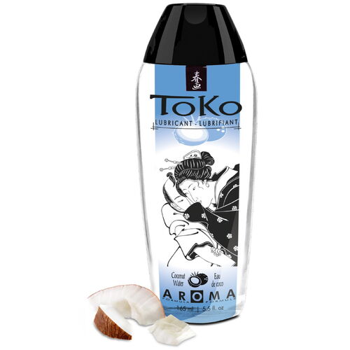 Ochucený vodní lubrikant Toko Aroma Coconut Water - Shunga