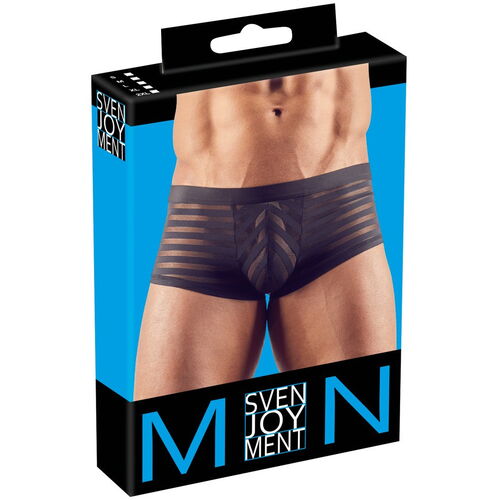 Průsvitné proužkované boxerky pro muže - Svenjoyment