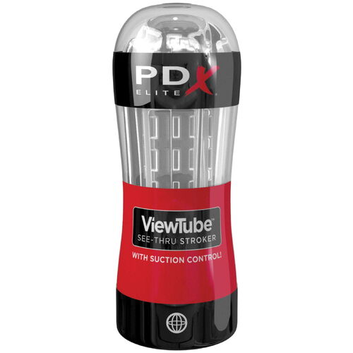 Transparentní masturbátor pro muže PDX Elite ViewTube - Pipedream