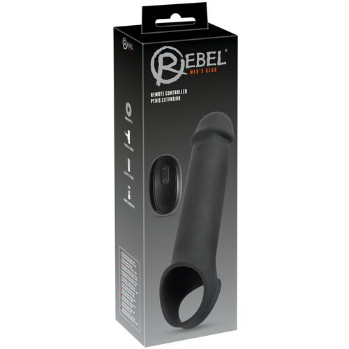 Vibrační návlek na penis s dálkovým ovladačem - Rebel