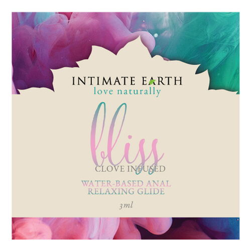Uvolňující lubrikační anální gel Bliss - Intimate Earth (VZOREK, 3 ml)