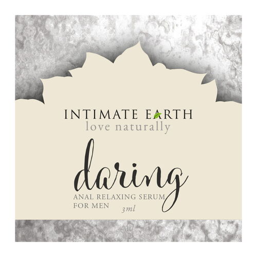 Uvolňující anální sérum pro muže Daring - Intimate Earth (VZOREK, 3 ml)