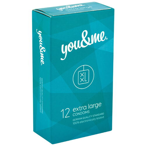 Kondomy You & Me Extra Large - Primeros (12 ks)