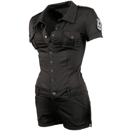 Kostým Policistka (overal s krátkými rukávy a nohavicemi) - Cottelli Collection