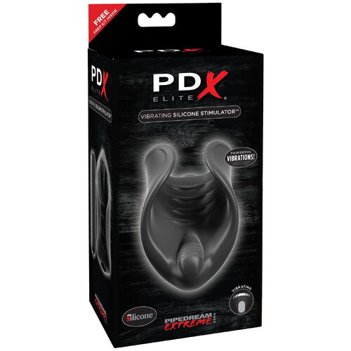 Vibrační masturbátor proo muže PDX Elite Vibrating Silicone Stimulator - Pipedream
