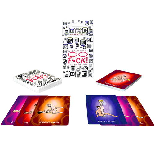 Erotické hrací karty GO FUCK! - Kheper Games