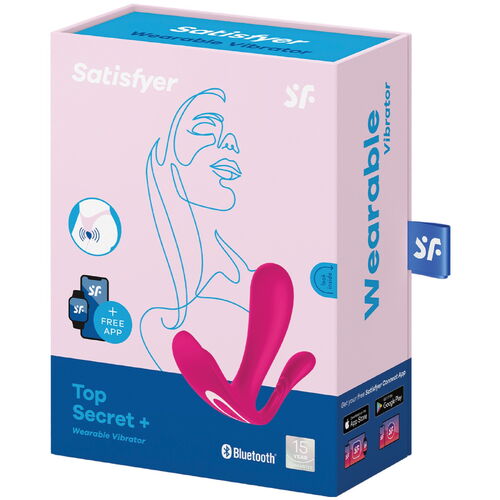 Vibrátor do kalhotek Top Secret + - Satisfyer