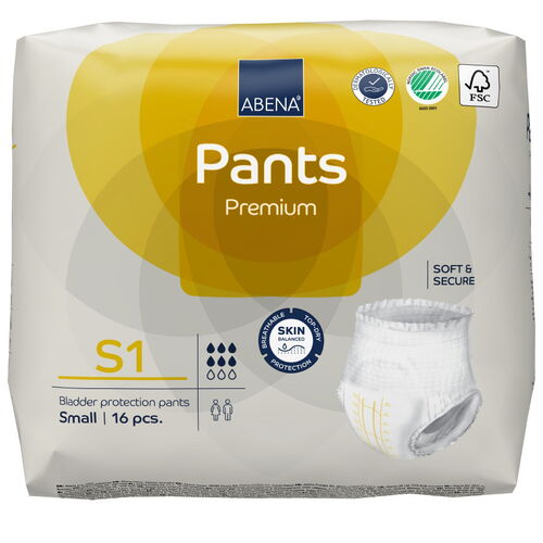 Plenkové kalhotky Pants Premium S1 - ABENA, 1 ks