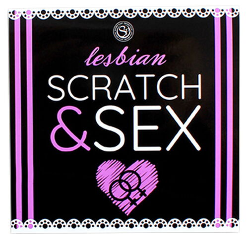 Erotické stírací losy pro páry Lesbian SCRATCH & SEX