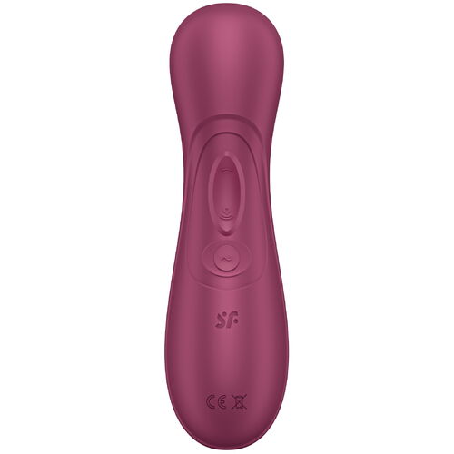 Pulzační a vibrační stimulátor klitorisu Pro 2 Generation 3 - Satisfyer (Wine Red)