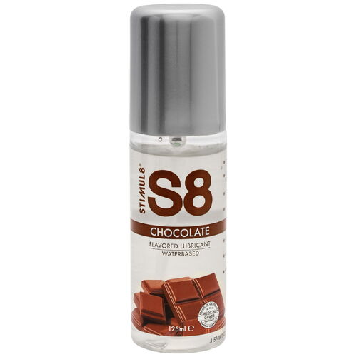 Ochucený lubrikační gel S8 Chocolate – STIMUL8 (čokoláda, 125 ml)