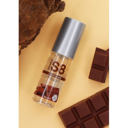 Ochucený lubrikační gel S8 Chocolate – STIMUL8 (čokoláda, 125 ml)