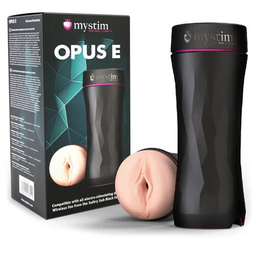 Pánský masturbátor (vagina) pro elektrosex Opus E Vagina - Mystim