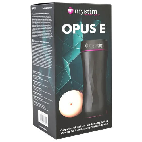 Pánský masturbátor (umělý zadek) pro elektrosex Opus E Anus - Mystim