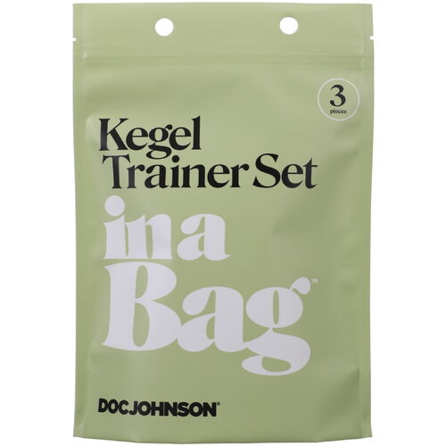 Sada vaginálních činek Kegel Trainer Set in a Bag (3 ks) – Doc Johnson
