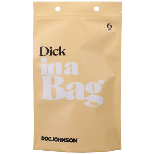 Transparentní realistické dildo Dick in a Bag 6