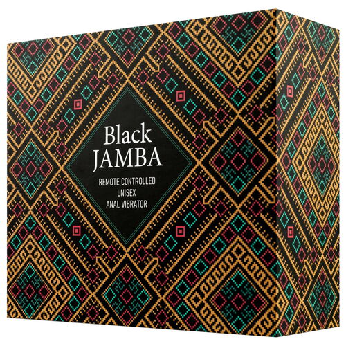 Unisex vibrátor s hřejivou funkcí a dálkovým ovladačem Black Jamba - FeelzToys