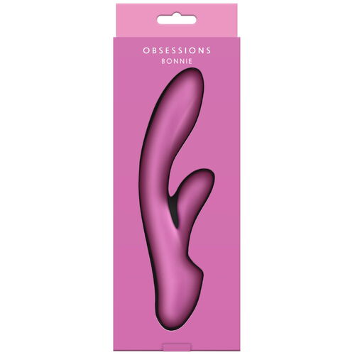 Vibrátor s výstupkem na klitoris Obsessions Bonnie - NS Novelties