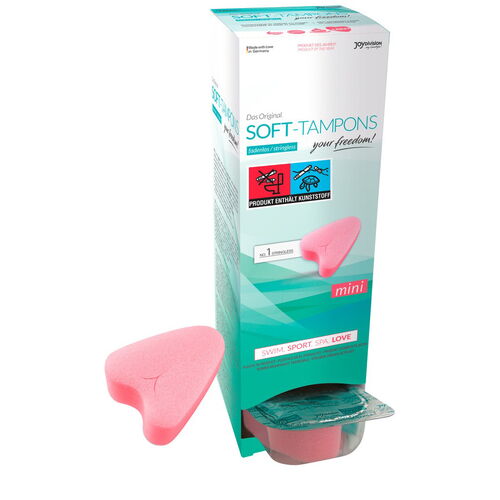 Mini menstruační tampóny Soft Tampons, 10 ks