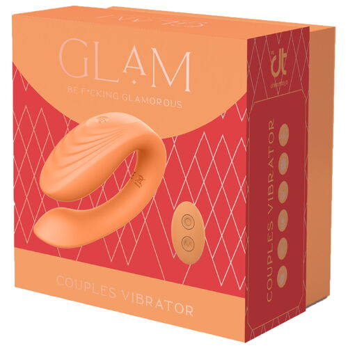 Párový vibrátor s dálkovým ovladačem Glam Couples Vibrator - Tonga