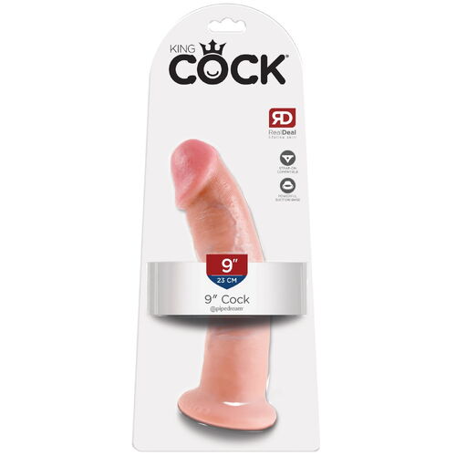 Realistické dildo s přísavkou King Cock 9