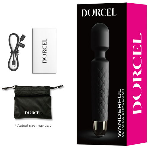 Masážní hlavice Wanderful Black - Dorcel