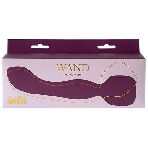 Hřejivá masážní hlavice/vibrátor Heating Wand Purple