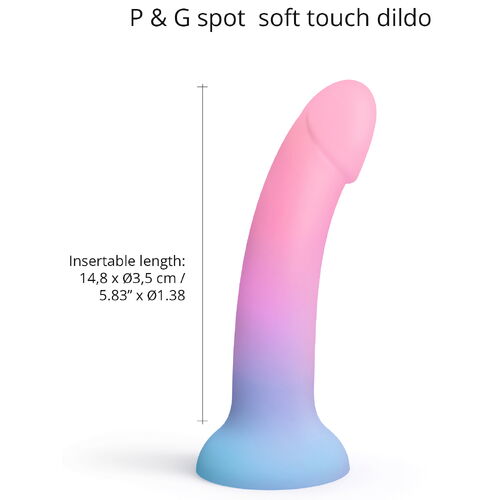 Silikonové dildo s přísavkou Dildolls Utopia