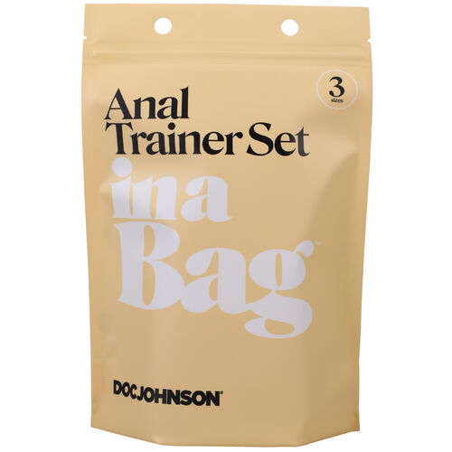 Sada análních kolíků Anal Trainer Set in a Bag - Doc Johnson