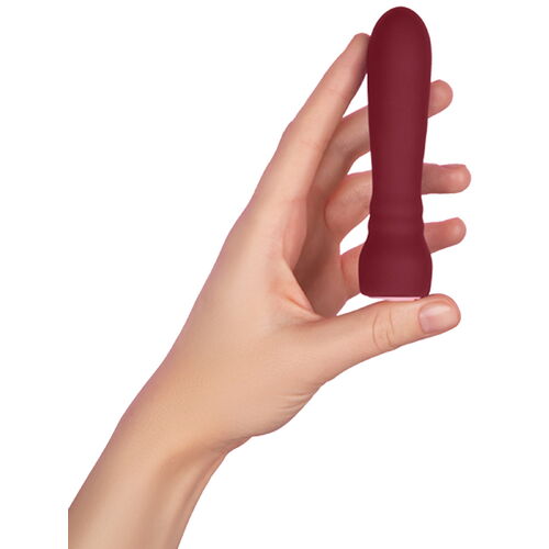 Mini vibrátor Booster Bullet Maroon - FemmeFunn