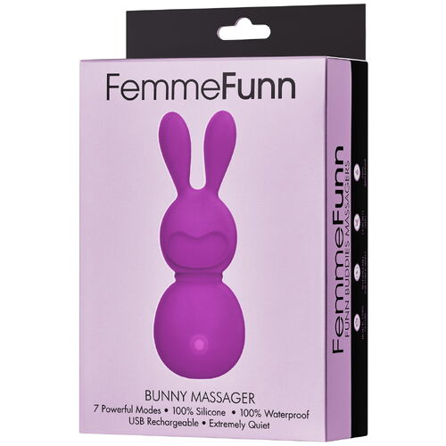 Vibrátor na klitoris Bunny Massager Purple