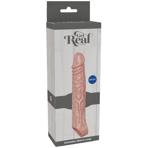 Prodlužovací návlek na penis Get Real Large - TOYJOY (tělový)