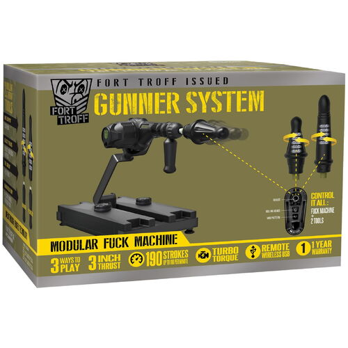 Modulární šukací stroj Gunner System 3-in-1 - Doc Johnson