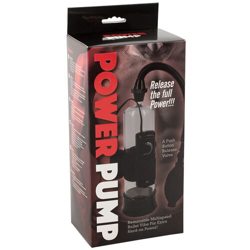 Vibrační vakuová pumpa na penis Power Pump