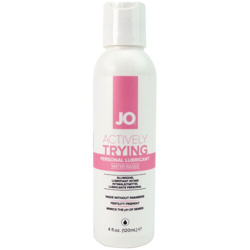 Lubrikační gel na podporu otěhotnění Actively Trying - System JO (120 ml)