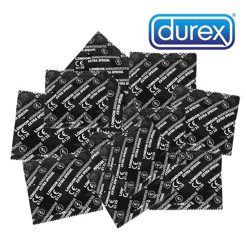 Balíček kondomů na anální sex Durex LONDON EXTRA SPECIAL (45+5 ks zdarma)